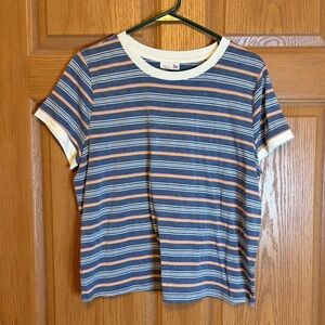 SO Multicolor Striped T-Shirt